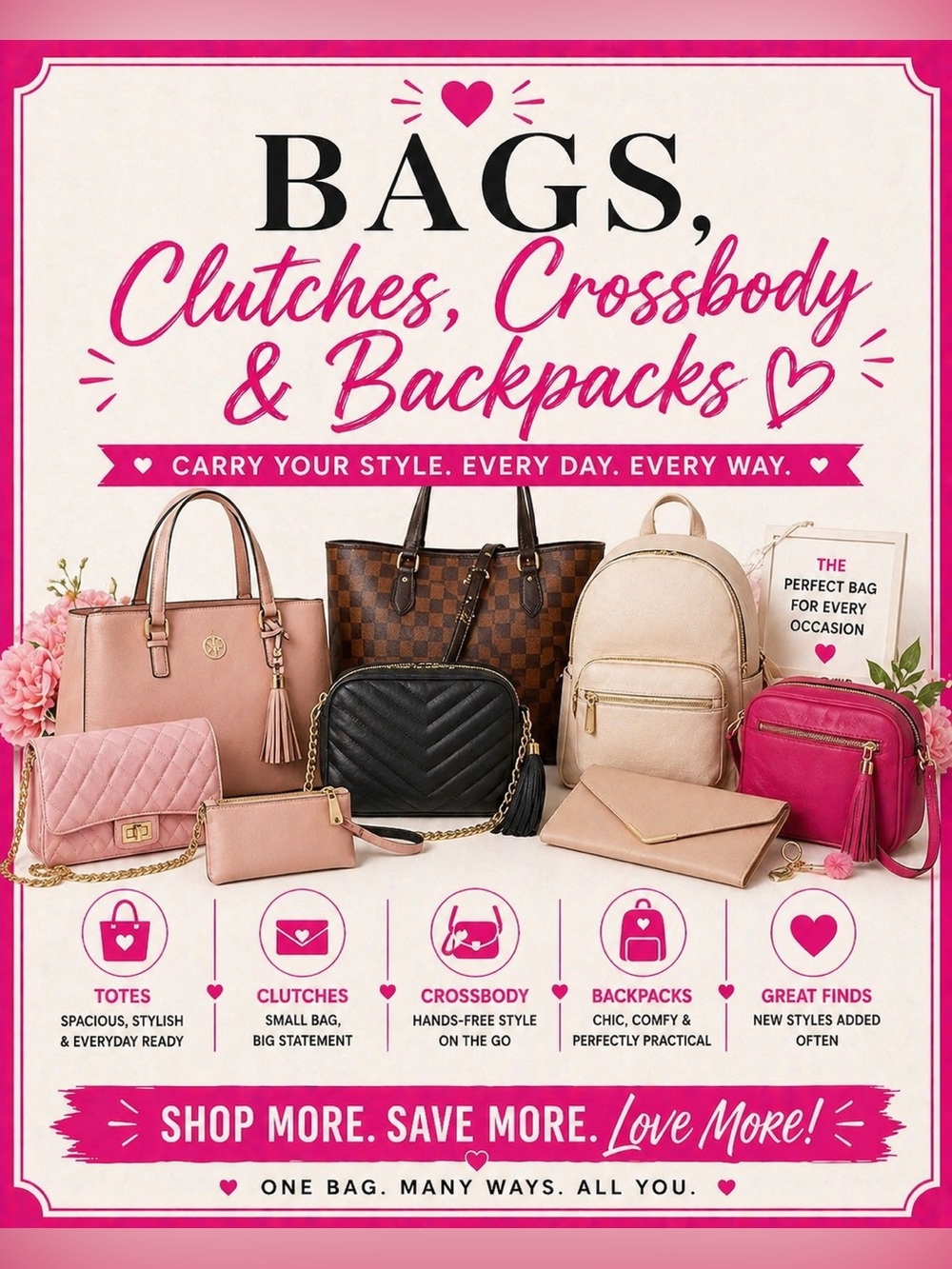 Bags sale